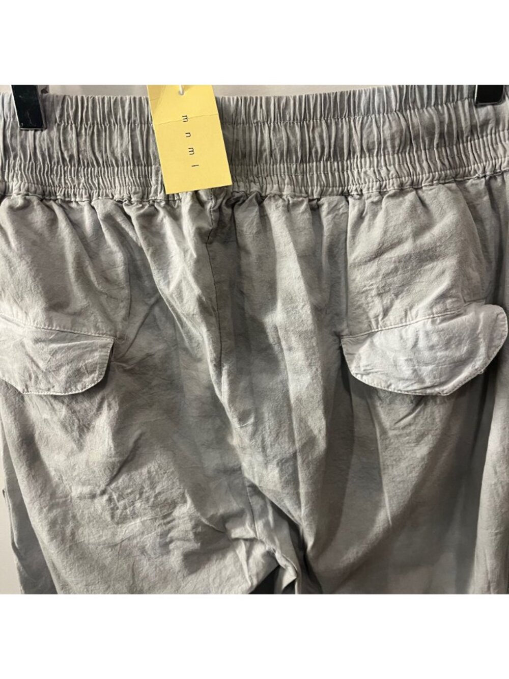 NWT‎ MNML Men's Grey/White Washed Camouflage Cargo Pants Size Medium - Picture 9 of 10